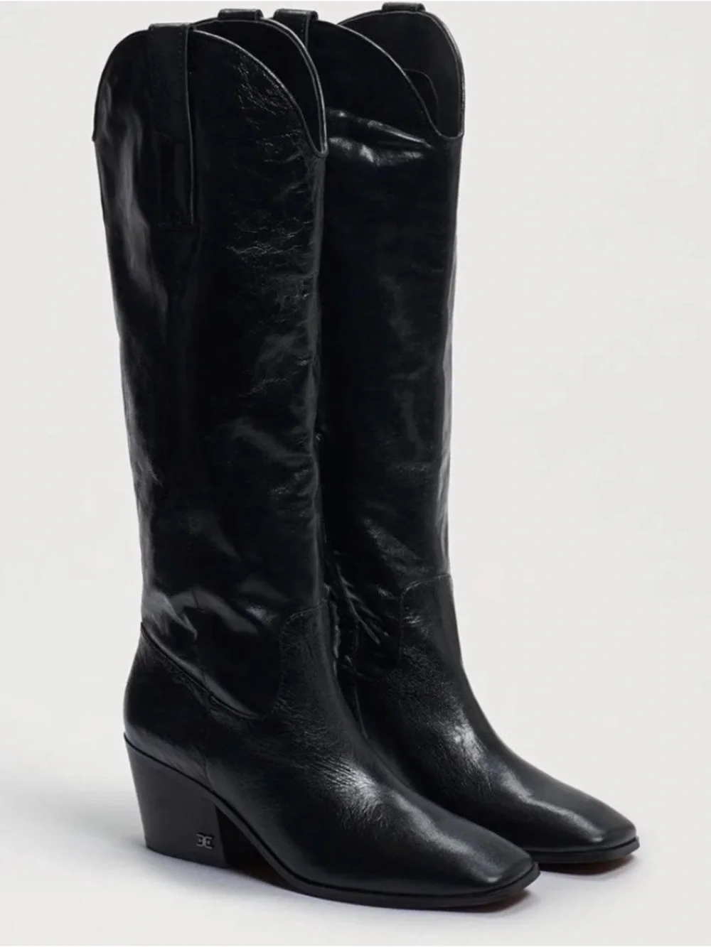 Women's Sam Edelman Britten Western Square Toe Boot SZ 11